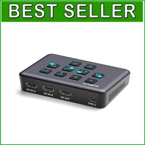Ultra-Low Latency HDMI Live Switcher für Streaming und Gaming - 4K Unterstützung - Bild 1 von 11