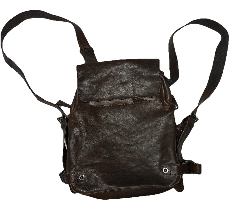 Bolsa tote mochila de couro Harold’s - Imagem 1 de 4