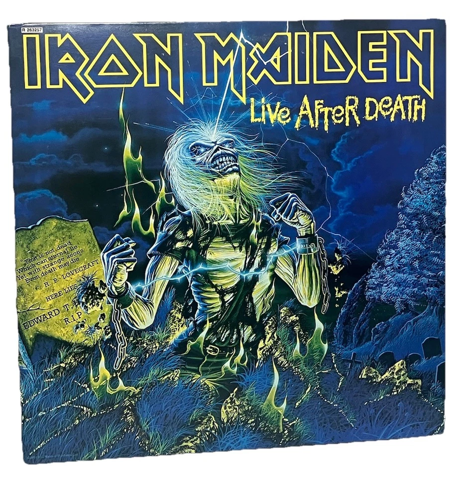 Iron Maiden Live After Death Vinyl Record 2 LP Original Capitol Records 1985 - Image 1 of 4