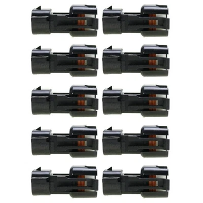 Injector PnP Adapters - EV6/EV14 USCAR (female) to DENSO (male)- Set of 10 - Image 1 of 4