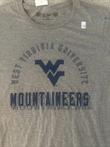 NUEVA Camisa The Victory West Virginia Mountaineers Camiseta Mediana Nueva con Etiquetas WVU Gris T23 - Imagen 1 de 4