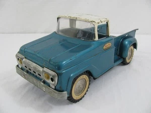 Vintage 1959-60 Tonka Toys Pressed Steel Deluxe Sportsman Stepside Pickup Truck - Picture 1 of 7