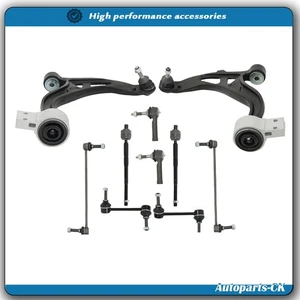 10× Durable Front Control Arm Ball Joint Sway Tie Rod For 11 12-17 Ford Explorer - Picture 1 of 15