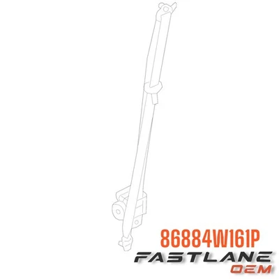 2022-2022 MITSUBISHI OUTLANDER CINTURÓN DELANTERO DERECHO REGAZO Y HOMBRO NUEVO OEM 86884W161P Foto 1 de 4