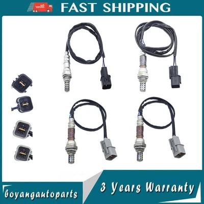 Juego de 4 sensores de oxígeno para Mitsubishi Eclipse 2,4 L 2006-2012 Galant 2004-2012 Foto 1 de 4