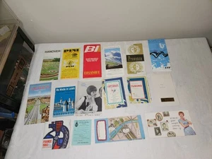 Vintage 60er Jahre Europa Reisekarten Prospekte Lot - Bild 1 von 10