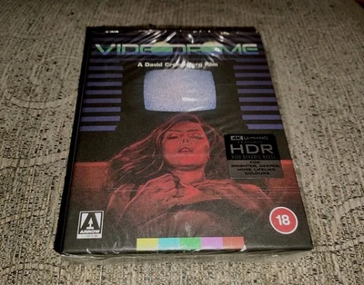 David Cronenberg Videodrome 4K Ultra-HD Blu-ray Arrow UK Collector's Edition - Image 1 of 4