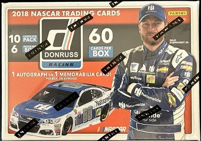 2018 Panini Donruss NASCAR Racing 60 Trading Card Factory Sealed Blaster Box NEW - Image 1 of 4