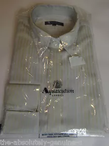AQUASCUTUM striped cotton shirt blouse size XL BNWT in packaging - Picture 1 of 11