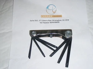 BEARGRIP 8PC TORX FOLDING KEY SET T9 - T40 * - Picture 1 of 1