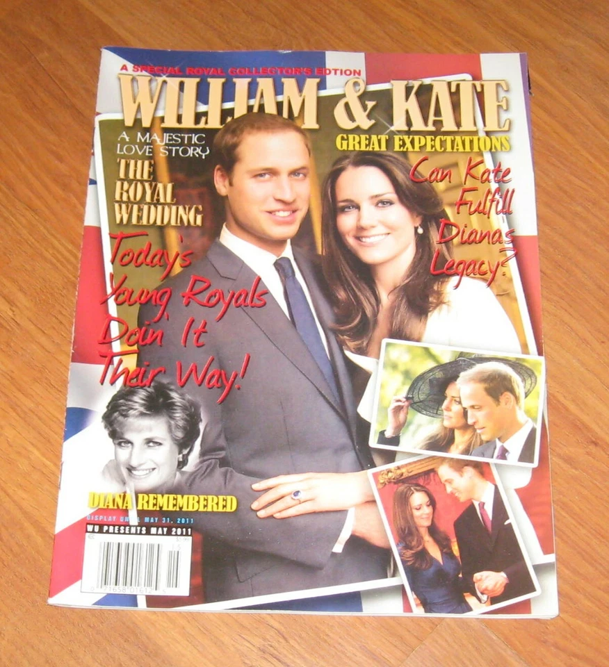 Prince William Kate Middleton WORD UP magazine Princess DIANA Collectors Edition - Image 1 of 1