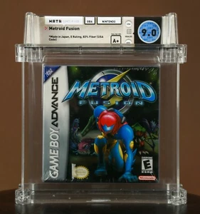 Metroid Fusion WATA 9.0 A+ Factory Sealed Nintendo Game Boy Advance Neu VGA GBA - Bild 1 von 2