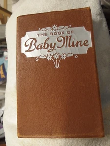 1935 The Book of Baby Mine,Grand Rapids Michigan,Springfield Ohio VTG,rare - Picture 1 of 9