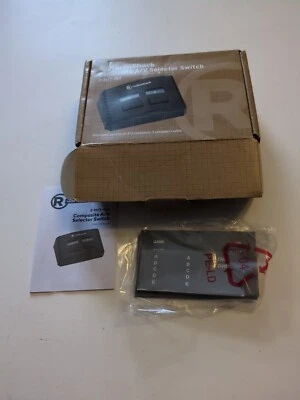 RadioShack Composite A/V Selector Switch 2 Inputs 1 Output - Image 1 of 3