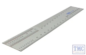 DCG-SR4 DCC Concepts OO Scale 4mm Scale Ruler with Handrail Bending Jig - Picture 1 of 1