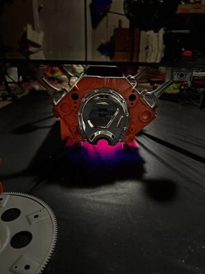 SBC Engine mesa de centro/mesa auxiliar/portabotellas de vino Foto 1 de 4