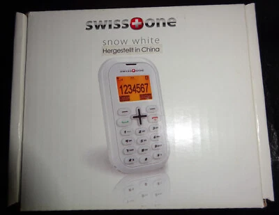 Swiss one Handy Weiß klein Neu!! - Bild 1 von 2