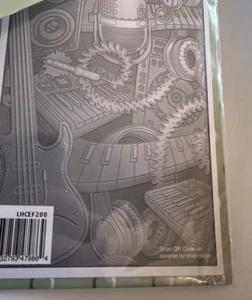 Lisa Horton Musical 3d embossing Folder Set lot - Picture 1 of 2