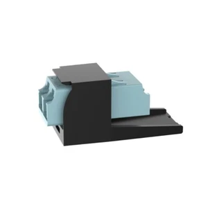 Panduit CMDSAQLCZBL Aqua LC Duplex Fiber Optic Adapter Black Module - Picture 1 of 2