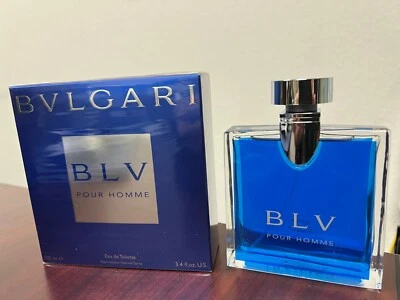 BLV POUR HOMME BVLGARI 3,4 FL oz / 100 ml eau de toilette spray sellado Foto 1 de 2