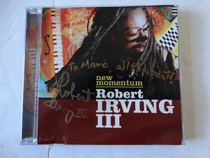 New Momentum Music CD Robert III Irving Jazz Miles Davis Band Member SIGNED - Foto 1 di 9