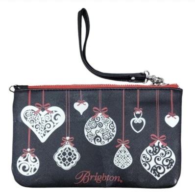 Brighton коллекции любовь заметки кошелек с ремешком мешок красный и черный - Изображение 1 из 3