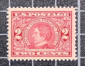 Scott 370 - 2 centavos Seward - MNH - PSE certificado grado 90 - SCV $40,00 - Imagen 1 de 3