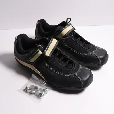 Sapatos de ciclismo femininos Specialized Sonoma tamanho 10 6125-1141 com chuteiras Shimano SH-55 - Imagem 1 de 4