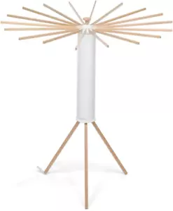 Foppapedretti Octopus Myhome Wäscheständer, Aluminium/Pvc/Holz Buche, Weiß, 112 - Bild 1 von 8