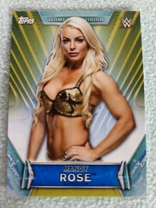 Tarjeta paralela de bronce Mandy Rose 2019 Topps WWE división femenina/75 - Imagen 1 de 2