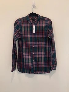 Neu mit Etikett klassisch geschnittenes Hemd in J.Crew charakteristischem rosa Schottenmuster K3732 - Bild 1 von 4