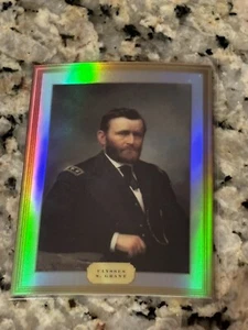 ULYSSES S GRANT PRESIDENTAL PORTRAIT 2023 PIECES OF THE PAST CARD - Picture 1 of 4
