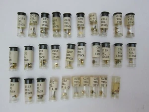NOS Genuine Timex Crown & Stem Lot Yellow (66 piece) - Picture 1 of 10