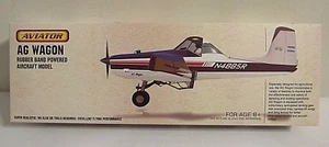 Aviator AG Wagon Rubber Band Aircraft Model Kit 17" Wing Span (Pg8E) - Picture 1 of 7