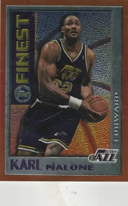 KOSTENLOSER VERSAND - NEUWERTIG - 1995-96 feinste Utah Jazz Basketball Karte #M12 Karl Malone - Bild 1 von 1