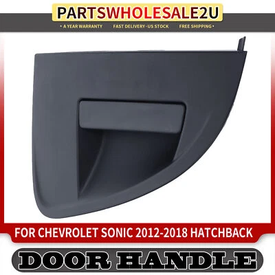 Manija de puerta exterior trasera derecha negra para Chevrolet Sonic 2012 2013 2014-2018 Foto 1 de 4