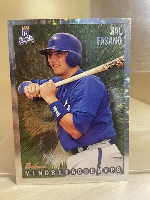 Cpp 1995 Bowman  #230 Sal Fasano, Kansas City Royals, Minor League Mvp - Image 1 of 2