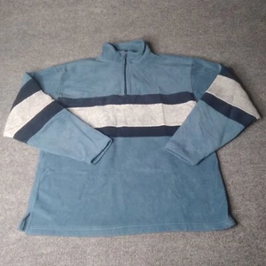 Metro Pointe 1/4 Zip Pullover Fleece Sweatshirt Men Large - Picture 1 of 9
