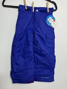 Columbia Starchaser Peak II Snow Pants Youth Size 2XS Blue Unisex BRAND NEW - Picture 1 of 18