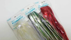 SALT WATER FLASHABOU FLASH MATERIAL By HEDRON Fly & Jig Tying Material - Picture 1 of 10