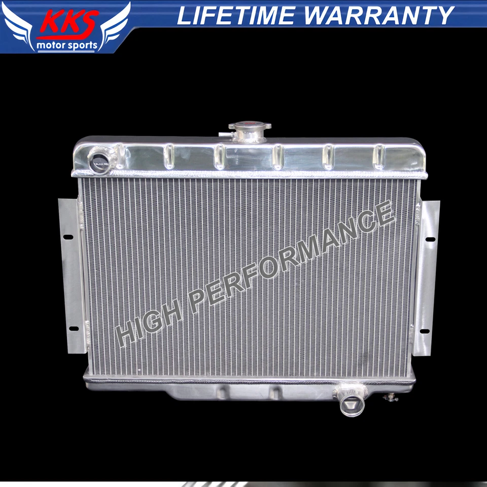 Radiador KKS 3 filas apto para Jeep CJ5 CJ6 CJ7 72-86 Scrambler 2.5 4.2 para motor Chevy Foto 1 de 4