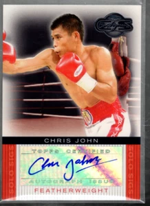 B4627- 2008 Topps Co-Signers Solo Sigs #CJ Chris John Auto - NM-MT SS-CJ - Bild 1 von 2