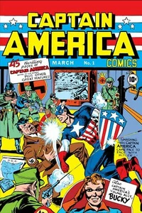 Captain America #1 1941 Marvel Comic Cover Poster mehrere Größen 11x17-24x36 - Bild 1 von 1