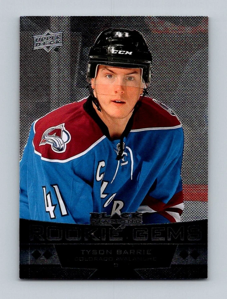 2012-13 BLACK DIAMOND QUADRUPLE DIAMOND ROOKIE GEMS #229 TYSON BARRIE RC - Image 1 of 1