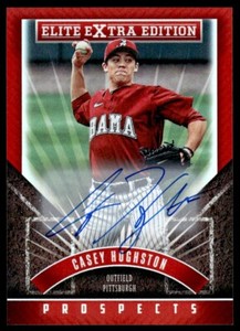 2015 Panini Elite Extra Edition Autographed Prospects Casey Hughston Auto