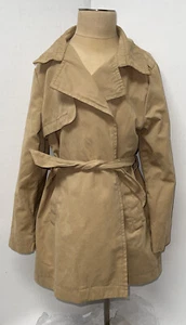 Girls Trench Coat Girl Detective Khaki Lined Size 5 Preowned From Crazy 8 - Picture 1 of 6
