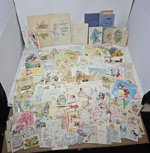 Lot of 95 MCM 1950s Era Wedding Cards, Bridal Shower Cards +more Kentucky - Picture 1 of 19