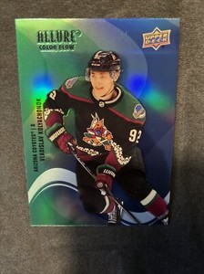 22-23 UD Allure Hockey Rookie Color Flow Green-Blue SF-75 Vladislav Kolyachonok