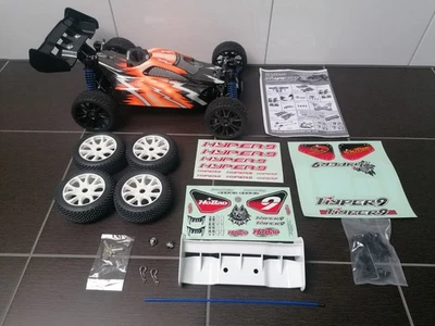 NEW / NEU Hobao Hyper 9 PRO B-Version + Mac28 / SAVÖX / +Zubehör/SpareParts - Bild 1 von 4