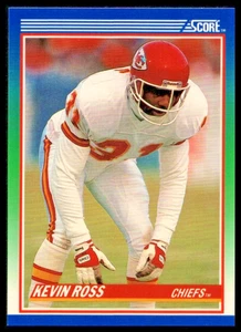 1990 Score #24 Kevin Ross Kansas City Chiefs - Picture 1 of 2